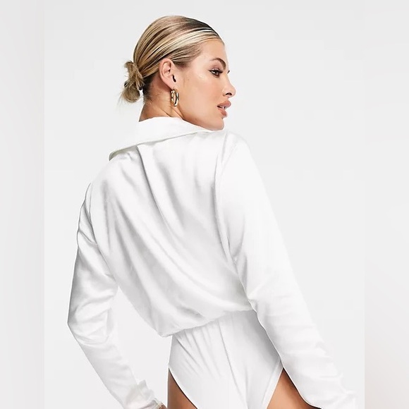 Bridal / Wedding Satin Body Suit - Picture 3 of 7